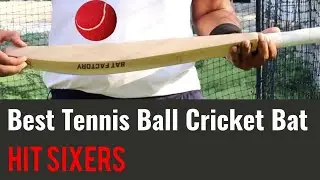 Tennis Ball Cricket Bat | Kashmir Willow Bat | Power Hitting | [Telugu]
