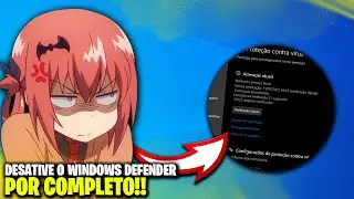 COMO DESATIVAR O WINDOWS DEFENDER POR COMPLETO! - DESATIVE O (ANTIMALWARE SERVICE EXECUTABLE) - 2025