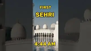RAMZAN UL MUBARAK Sehri Iftar Time 