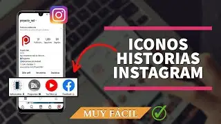 Como colocar ICONOS en Historias Destacadas de Instagram (Tutorial) Super Fácil y Rápido!!
