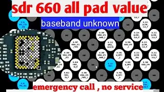 sdr 660 all pad value 🔥अब baseband unknown , no service  रिपैयर करे चुटकियो मे😎