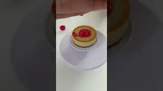 MiniVerse Strawberry Cheesecake Opening #shorts #miniverse #miniversemakeitminifood #makeitmini