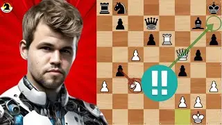 MAGNUS BERMAIN SEPERTI STOCKFISH 17 !!!