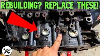 How to Easily Remove Freeze plugs from Engine block
