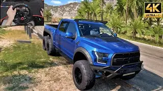 6x6 Ford- VelociRaptor  | OFFROAD | Forza Horizon 5 | Logitech g29 gameplay
