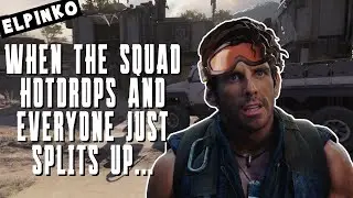 When the squad hot drops and immediately splits up... - APEX LEGENDS