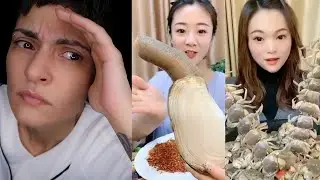 CANLI CANLI PENİS BALIĞI YEDİ ! ( Çin MUKBANG )