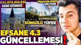 EFSANE 4.3 DEV GÜNCELLEME GALATA KULESİ GERİ DÖNDÜ  PUBG MOBİLE