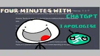 4 minutes with chat gpt