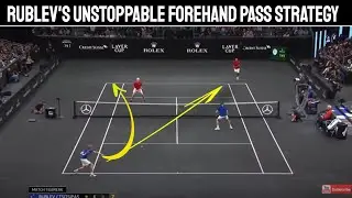Modern Doubles Strategy: Rublev’s Unstoppable Forehand Passing Shot Strategy