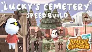 Landscaping Speed Build: Lucky's Cemetery // Animal Crossing: New Horizons