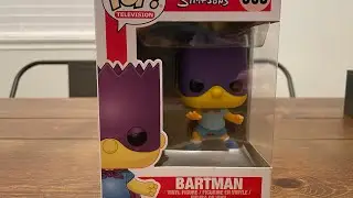 Opening a Bartman Simpsons Funko Pop