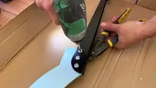 Vinyl floor cutter assembly made by Brutus from Lowes