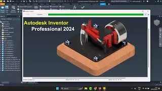 Autodesk Inventor 2024 | Render Mechanical Drawing