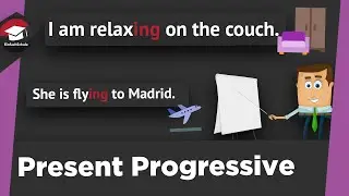 Present Progressive simply explained - with practice - formation, usage and examples explained