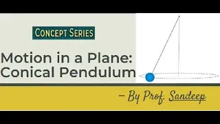Conical Pendulum | Derivation | Class 11th Physics | 3 : Motion in a Plane | Maharashtra board | PHQ