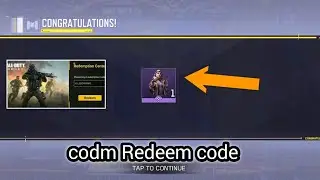 Call Of duty mobile Redeem code 2023 | cod mobile Redeem code | Garena codm Redeem code 2023