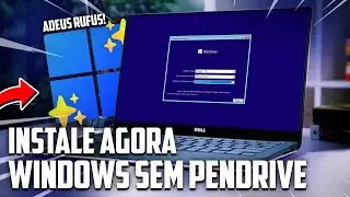 TCHAU RUFUS! Como FORMATAR o PC e INSTALAR O WINDOWS sem Pendrive ( Maneira Simples )