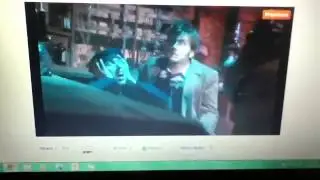 Extras Christmas special Doctor Who scene