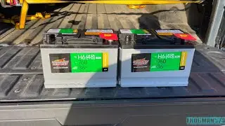 New Interstate Batteries Installed on 2020 GMC Denali HD