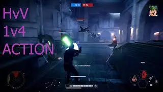 Star Wars Battlefront 2 - 1v4?!