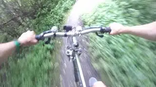 Mountain Biking in South Dakota with the boi
