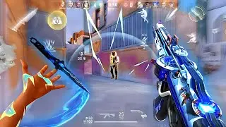 Medium Sens + Gyro Off = SATISFYING Aim | VALORANT Mobile [60 FPS]