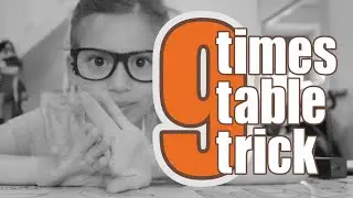 9 Times Table • The best trick to learn you 9 times table