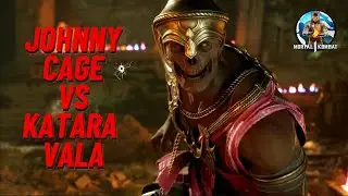 Johnny Cage vs Katara Vala: Story Mode | Mortal Kombat 1 2023 - 4K