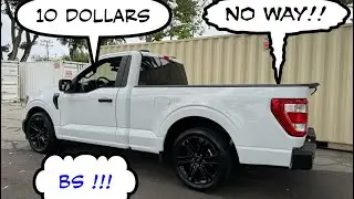 21-24 ford f150 tailgate spoiler