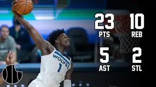Anthony Edwards Highlights | Timberwolves vs. Knicks | 20th Nov 2023