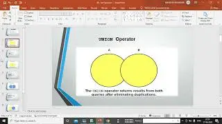 17 - SQL  Set operators
