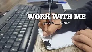 A day in the life vlog👜👠| silent vlog, office vlog, work with me |✨grace_home