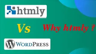 Why Choose htmly over wordpress ? | htmly installation & Review full Video tutorial #htmly#wordpress