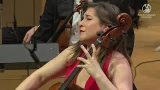 Alisa Weilerstein performs an encore of Bach's 