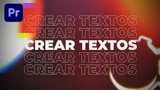 Como Agregar Textos a un Video | Premiere Pro Tutorial