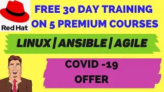 5 Free Premium Training Courses By RED HAT | Learn Linux , Ansible , Dev-ops For Free