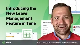 Introducing the New Leave Management Feature in Time