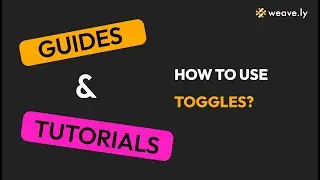 How to Create Toggles in Figma? - Tutorial