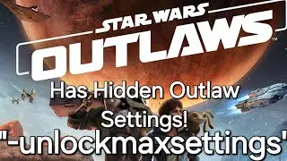 Star Wars Outlaws Has Unlockable Outlaw Settings On PC Lets Check Out The Outlaw Setting AMD 7900XTX