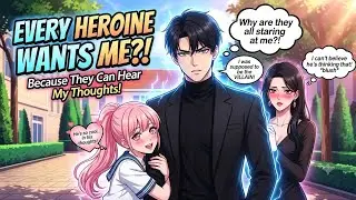 Im The Most Pathetic Villain! All Heroines Read My Mind & Become Obsessed | Hindi Manhwa Recap