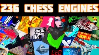 236 Chess engines | How to download chess engines | Chess engine collection | Chess engine package