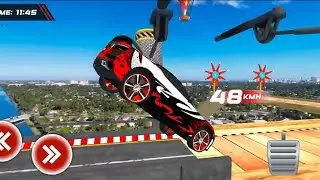 New Stunt Master Racing Game 2023 -  Impossible Car Driving Android Game Play [Its BM47]