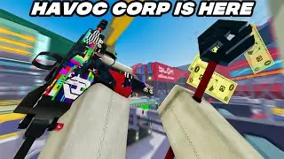 The NEW HAVOC CORPS Update In Aimblox (Roblox Aimblox)