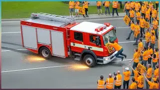 When Firefighters Get Blocked By IDIOTS!