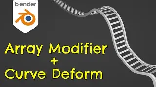 How to Make A Simple Railway | Blender 4.1 Tutorial