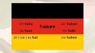 German verb: haben #learngerman