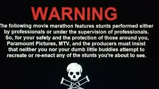 Jackass warning screen