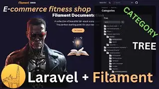 Laravel 11 Filament 3 Admin Panel. Ecommerce. Source Code. Lesson 20. Category TREE. Custom Widget