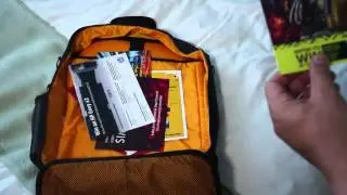 Unpacking the VMworld 2013 backpack